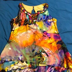 Beautiful beaded top!